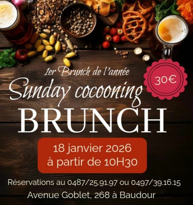 Brunch Cocooning –  18/01/2026