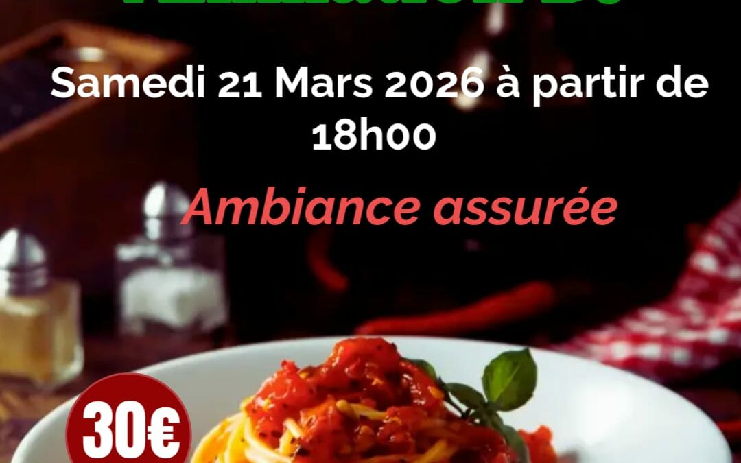 Soirée Italienne du 21/03/2026