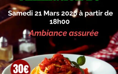 Soirée Italienne du 21/03/2026