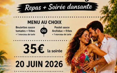 Soirée Souper & Dance Party juin 2026